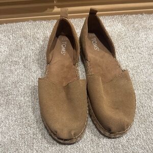 TOMS Tan Casual Espadrilles